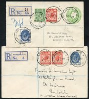 YORKSHIRE (HARROGATE) Collection Of Mainly Postcards Written Up On Leaves Incl. QV Cards (used), 1902 'Contrary To Regs' - Autres & Non Classés