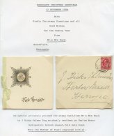 YORKSHIRE (HARROGATE) 1833-1954 Range Of Covers, Postcards & Items Of Ephemera Incl. 1841 1d Covers Bearing Low Harr - Autres & Non Classés