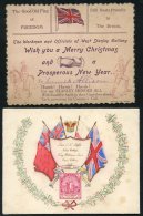 DURHAM (STANLEY COLLIERY) WWI Period Printed Christmas Card To James Allison From The Workmen And Officials Of West Stan - Sonstige & Ohne Zuordnung