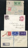 THE ISLAND POSTMARKS OF ENGLAND & NORTHERN IRELAND & CHANNEL ISLANDS Collection In Album Of Stamps, Stamps On Pi - Sonstige & Ohne Zuordnung