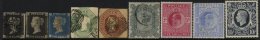 1840-1970 COLLECTION Housed In A Lighthouse Hingeless Album. 1840 1d (2) DC - Faults, GI - Close Cut But Not Into Design - Sonstige & Ohne Zuordnung