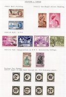 1937-51 KGVI VFU Range Incl. 1938 Set, 1947 Dues, 1948 Silver Wedding Etc. (39) Cat. £274 - Autres & Non Classés