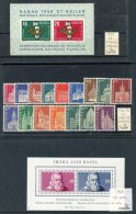 1905-96 Range Of M & U On Hagner Leaves, Highlights Incl. Pro-Juventute M, 1915 Girl From Lucerne, 1918 Set & 19 - Autres & Non Classés