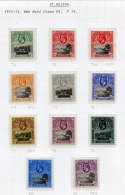 1912-16 MCCA Set & 1935 Jubilee Set, Fine M, SG.72/81, 124/7. (15) Cat. £195 - Autres & Non Classés