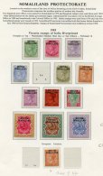 1903-53 M & U Range On Leaves Incl. 1903 Opts. On QV India Set (excl. 6a), 1938 Set M, 1949 UPU Set M & U, 1951 - Autres & Non Classés