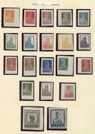 Collection In Album 1922-23 With A Fine Range Of M & U Issues, Perf & Imperf Defins To 5r, Airs, Surcharges &amp - Autres & Non Classés