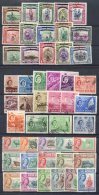 1947, 1954 & 1961 Defin Sets Complete VFU, SG.335/349, 372/86, 391/406. (47) Cat. £200 - Autres & Non Classés