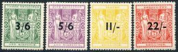 POSTAL FISCALS 1940 Set - 3/6d Fine M, 5/6d UM, 11s UM & 22s UM, SG.F187/190. (4) Cat. £1100 - Autres & Non Classés