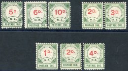 POSTAGE DUES 1899 Small 'D' Set M, SG.D6/8, Large 'D' 2d, 3d, SG.D11/12, Small 'D' 1d, 2d & 4d Set, SG,D14/16 - All - Autres & Non Classés