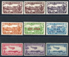 1951 Air Set M Incl. Extra 3d, P.14 X14 (UM), SG.548/50 + 548a, 1931 Air & 1932 Air, 1935 Air Set - All Fine M, (9) - Autres & Non Classés