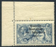 1922 10s Dull Grey-blue UM Upper Left Corner Marginal Example, SG.46. - Autres & Non Classés