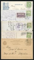 1908-20 'Turul' Frankings Incl. Registered To East Africa, Boxed Railway Cancels (2), Censored, Forwarded Item Etc. Nice - Autres & Non Classés