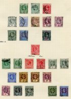 1875-1967 Good To VFU Collection On Leaves Incl. 1875 4d, 1876-84 CCC Set, 1883 ½d & 1d, 1898-1902 CCA Set (5 - Autres & Non Classés