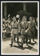 1933-41 Collection Of Photo Cards Depicting Hitler As 'The Liberator Of Germany,' As Well As With Prince Paul Of Greece, - Autres & Non Classés