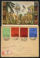 1880-1923 Selection Of Cards, Covers & Some Ephemera Such As Lost Colonies Card & Hanseatic League 75pfg Labels, - Autres & Non Classés