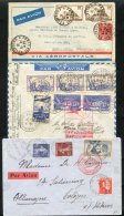 1931-73 Accumulation Of Airmail Covers With Various Destinations Incl. Brazil, Argentina, Kenya, India, South Africa, US - Autres & Non Classés