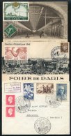 1911-62 Exhibitions Range Of Covers & Cards Incl. 1911 Roubaix, 1914 Lyon, 1925 Paris Arts, 1931 & 1937 Paris In - Autres & Non Classés