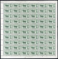 1952 KGVI Defins ½d To 1s In Complete UM Sheets Of 60, SG.172/80 Incl. Varieties 1d 'dot After Fitzroy,' 3d 'prin - Autres & Non Classés