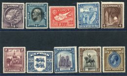 1928 Anniversary Set, Fine M, SG.123/132. (10) Cat. £300 - Autres & Non Classés