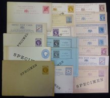 QV-KEVII Unused Postal Stationery - All Optd SPECIMEN, Mainly QV. (26) - Autres & Non Classés