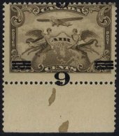 1932 6c On 5c Air Surcharge Inverted, UM Marginal, SG.313 Variety. - Autres & Non Classés