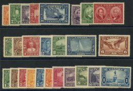 1927 Confederation & Historical Sets, M (most UM) SG.266/73, 1935 Jubilee UM, SG.355/40, 1935 Defin Set M (most UM), - Autres & Non Classés