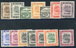 1947-51 Colours Changed Set M (1c & 15c Are Unused), SG.79/92. (14) Cat. £130 - Autres & Non Classés