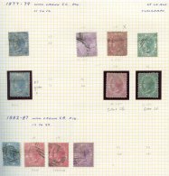 1865-1973 M & U Collection Housed In A Tower Album From 1865 1s U, 1877 4d & 1s U, 6d Unused, 1s M - Re-gummed, - Autres & Non Classés