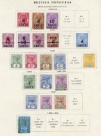 1865-1966 M & U Collection On Leaves With 1865-82 Profile Heads Unused Or U (faults) With Vals To 1s, 1888-91 Variou - Autres & Non Classés