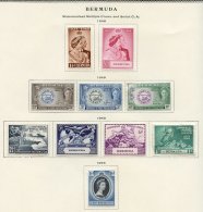 1948-2003 M Collection On Printed Leaves Incl. 1948 Silver Wedding, 1949 UPU, Defin Set For 1953, 1970, 1970 Flowers, 19 - Autres & Non Classés