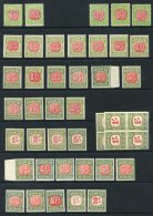 POSTAGE DUES 1931-36 1d & 2d P.14 M, SG.D100/102, 2d, 3d & 6d P.11 M, SG.D107/8, D110, 1938 Set, Fine M Or UM, S - Autres & Non Classés