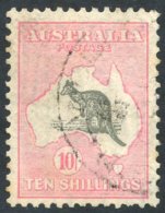 1929-30 10s Grey & Pink, FU (weak Corner Perf), SG.112. (1) Cat. £500 - Autres & Non Classés