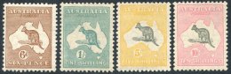 1929-30 6d, 1s, 5s & 10s Roos, Fine M, SG.107, 109/112. (4) Cat. £760 - Autres & Non Classés