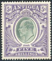 1903-07 CCC Set To 5s (excl. 2/6d) M, SG.31/40. (9) Cat. £225 - Sonstige & Ohne Zuordnung