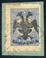 1913 1p Ultramarine, VFU On Piece, Mi.7, Guy Du Vachat Cert. 2009. (1) Cat. 250€ - Autres & Non Classés