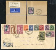 BRITISH WEST INDIES 1938 - Later Group Of Covers, All KGVI Short Sets, Many FDC's Of All Colonies, St. Lucia 1938 To 10s - Sonstige & Ohne Zuordnung