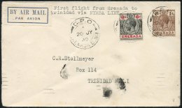 BRITISH WEST INDIES 1929-86 Flight Covers (15) Incl. Bahamas 1929 PAA First Flight Nassau - Miami. Bermuda 1937 Imperial - Autres & Non Classés