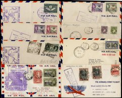 AIRMAILS 1941 PAA First Flight Covers (17) 6th -16th Dec From San Juan/Lagos, Port Of Spain/ Leopoldville, (2 Virtually - Sonstige & Ohne Zuordnung