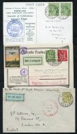 AIRMAIL COVERS Miscellaneous Range Of First Flight Covers/cards (22) Incl. Australia 1934 Nov 16th Autogyro Flight Melbo - Autres & Non Classés