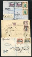 19th/20thC Covering Many Areas Such As China, Siam, Malaya, Hong Kong & North Borneo Incl. 1897 Labuan Reg Cover To - Sonstige & Ohne Zuordnung