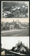 RAILWAY Selection Incl. Railway Disaster - Hebden Bridge 1912, Spotforth Station 1905, Darley Station, Church Fenton Sta - Ohne Zuordnung