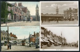 DARLINGTON & DISTRICT Old Album Of 133 Cards, Street Scenes, Monuments Etc. - Non Classés