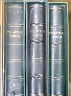 THE PHILATELIC ALBUM X6 (second Hand) All With Original Slip Cases, One Has 40 New Leaves, Three Have Used Leaves, One H - Autres & Non Classés