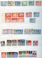 GERMANY 1868-1945 M & U Collection In Two Stock Books. Noted Several M/Sheets Incl. 1935 OSTROPA Unused (toned), Man - Autres & Non Classés