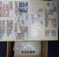 ACCUMULATION In Carton, Mainly British Commonwealth On Leaves, Stock Cards, Stock Books Etc. Incl. Canada Revenues, Ceyl - Autres & Non Classés