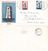 NETHERLANDS  1956 EUROPA CEPT FDC - 1956