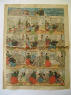 Comic Section Of The Los Angeles Examiner 1914 - 4 Pages - Katzenjammer Kids, Swinnerton, Manus, Outcault - 1897-1937 : Zilveren Periode