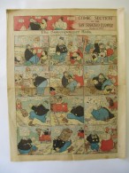 Comic Section Of The San Francisco Examiner 1914 - 4 Pages - Katzenjammer Kids, Opper, Manus, Outcault - 1897-1937: Platinium Age
