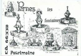 Vaucluse.Pernes Les Fontaines, Année Du Patrimoine 1980 - Pernes Les Fontaines