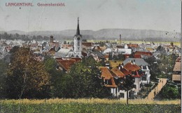 LANGENTHAL → Generalansicht Anno 1914 - Langenthal